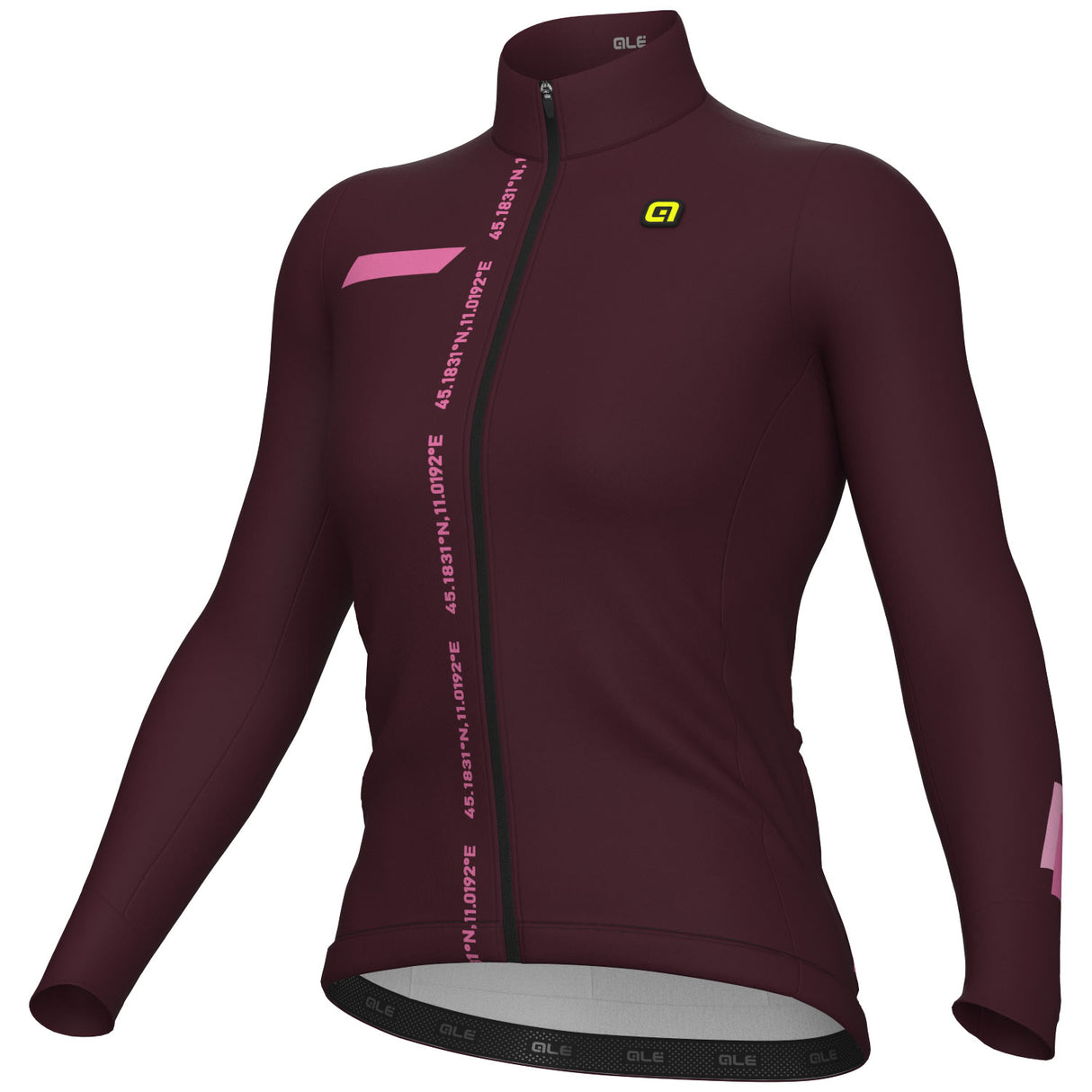 Maglia maniche lunghe donna Ale PR-E Follow Me - Viola - D
