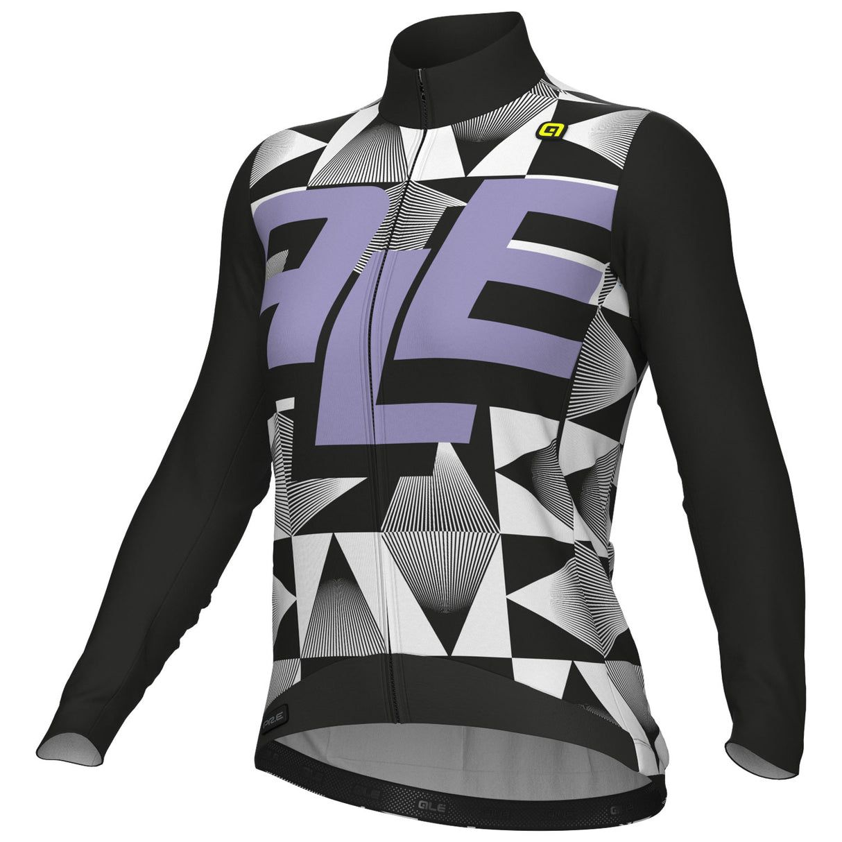 Maglia maniche lunghe donna Ale PR-E Multiverso - Nero - A