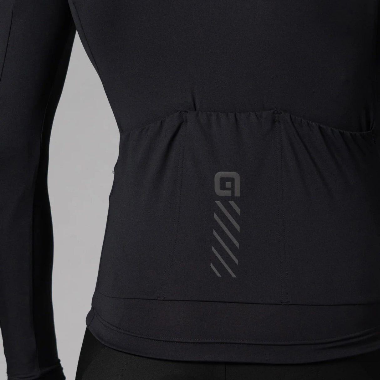 Maglia maniche lunghe Ale Pragma Color Block - Nero nero - A