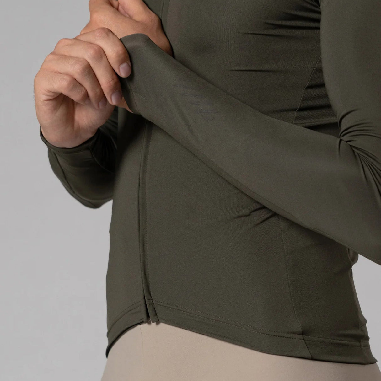 Maglia maniche lunghe Ale Pragma Color Block - Verde - H