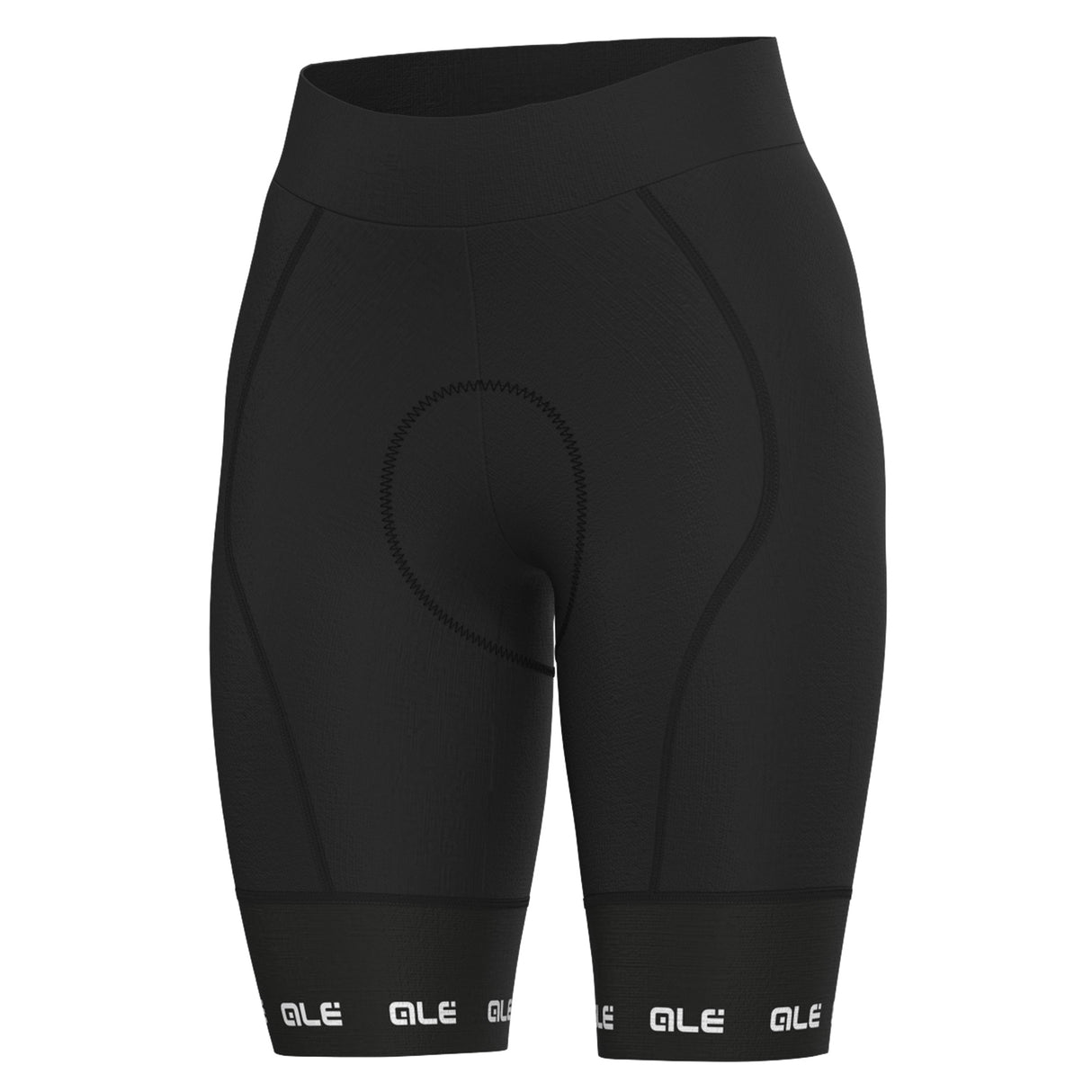 Pantaloncini donna Ale PR-E Strada 2.0 - Nero bianco - B