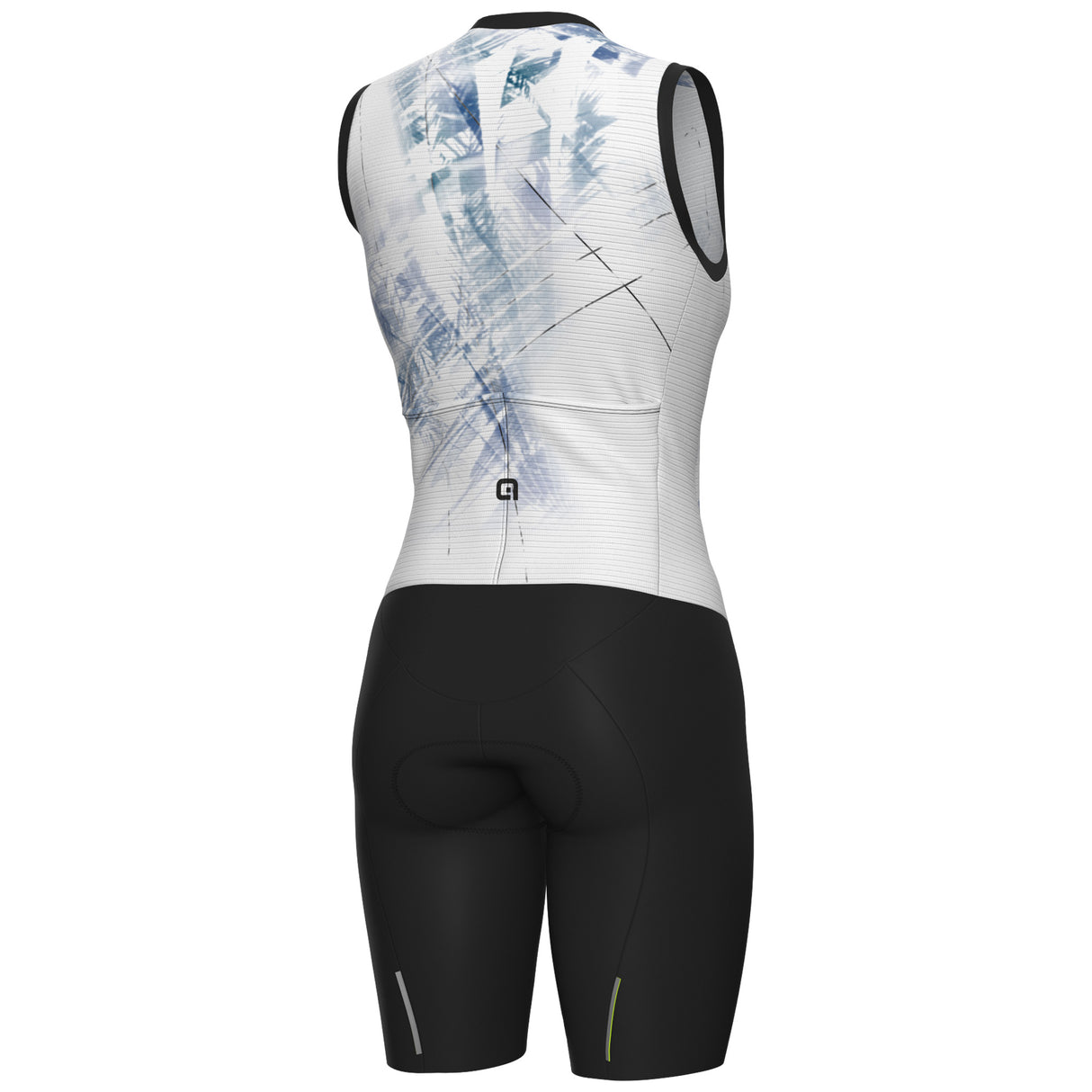 Body donna senza maniche Ale Pragma Mirror - Bianco - F