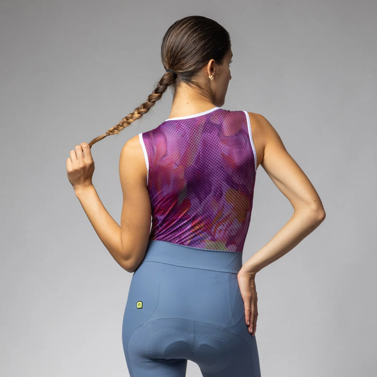 Maglia intima senza maniche donna Ale Lilium - Viola - I