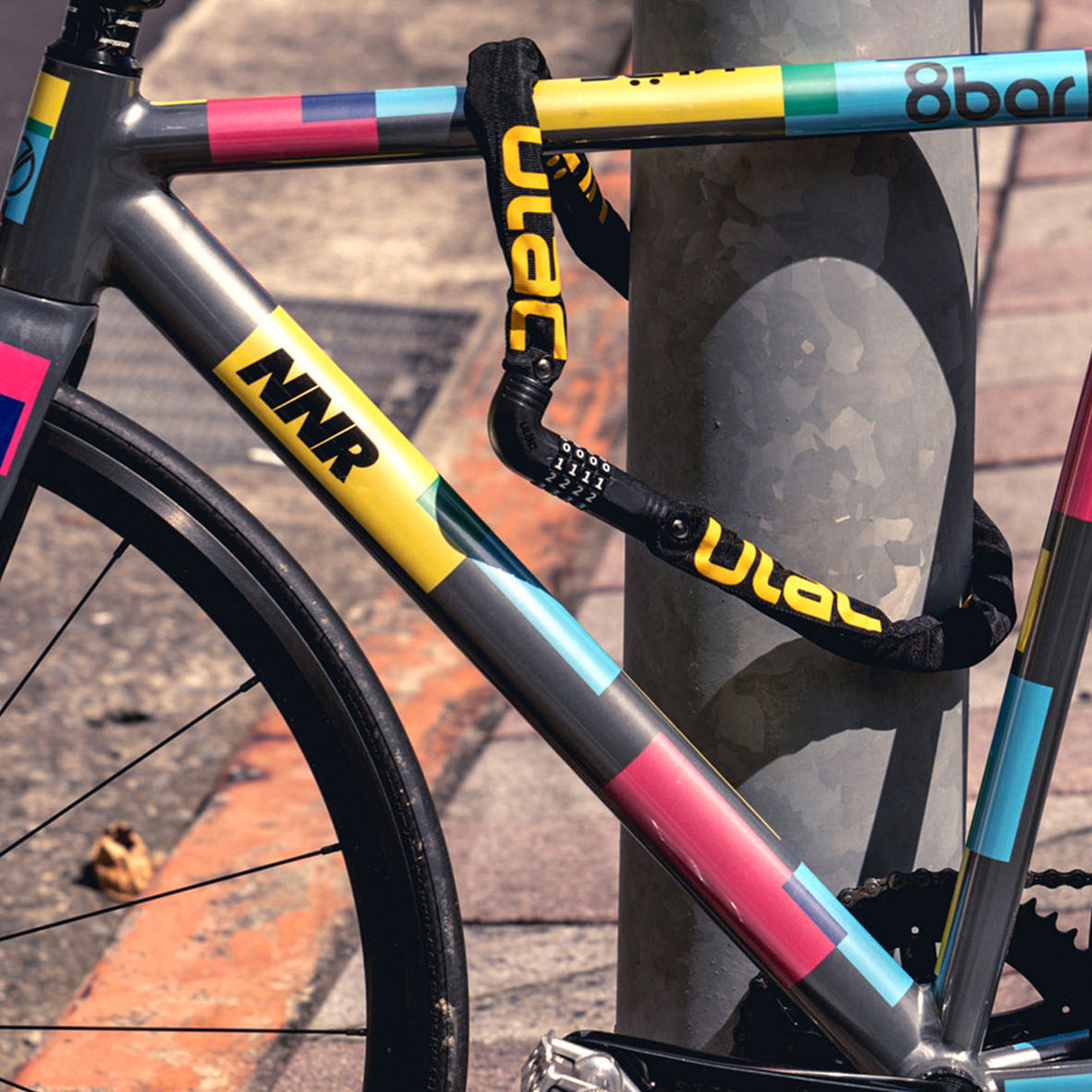 Lucchetto Ulac Steel Kombat - Nero Ulac