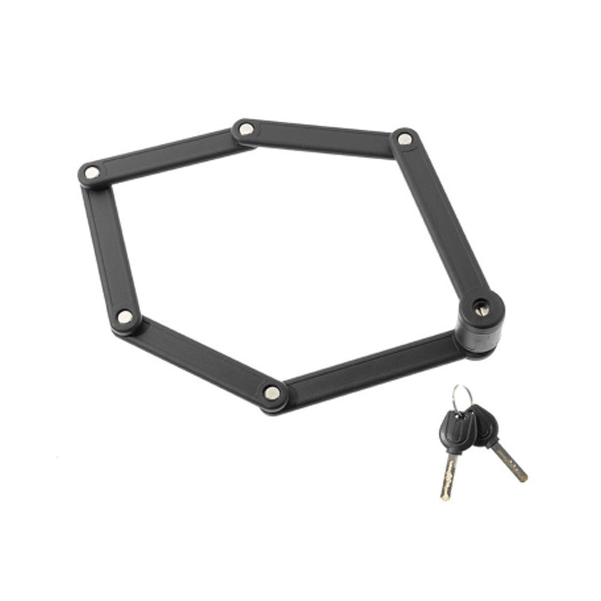 Lucchetto Wag Pieghevole Carpenter - Nero Wag Bike