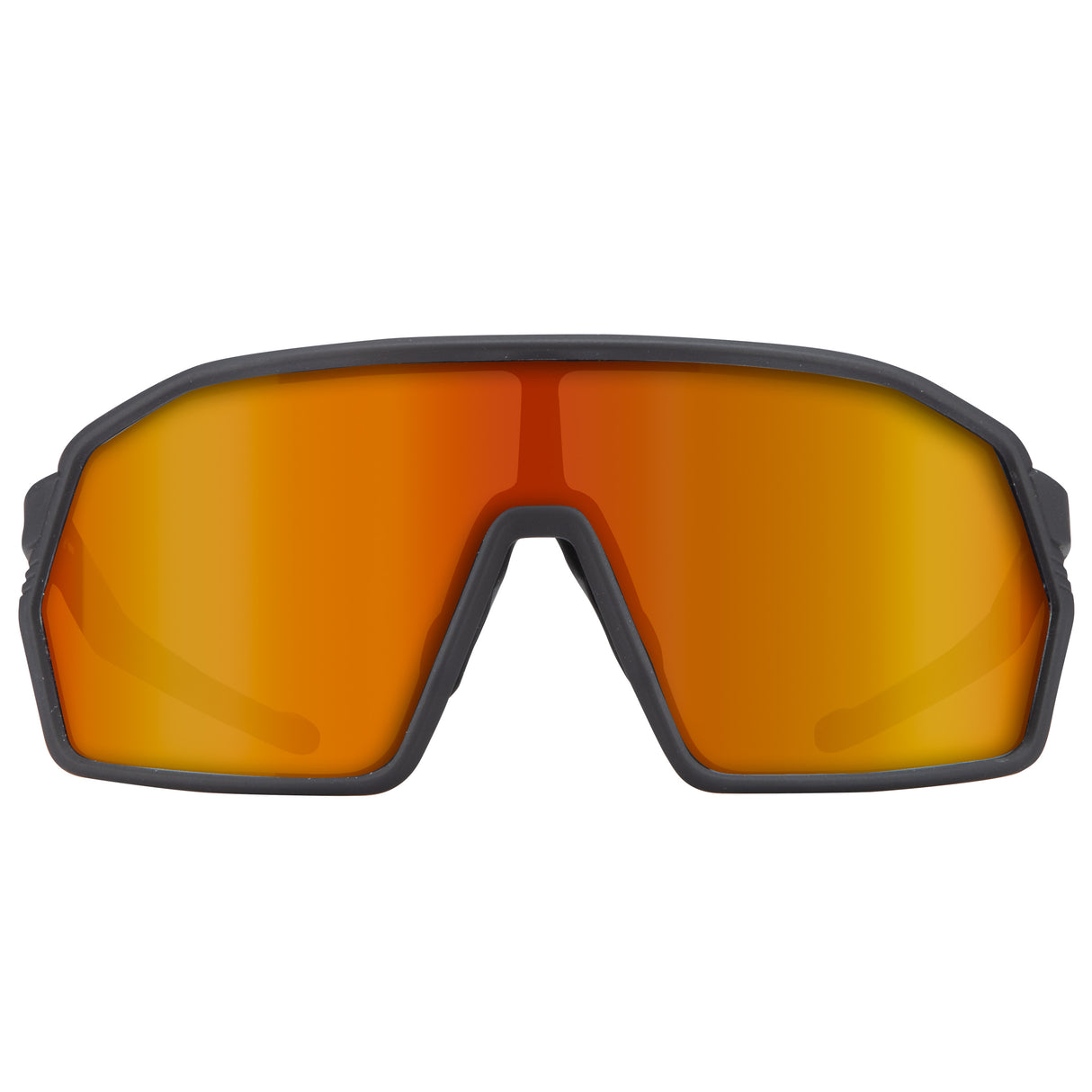 Occhiali Hoxxo Tephra lente arancio - Nero opaco - H