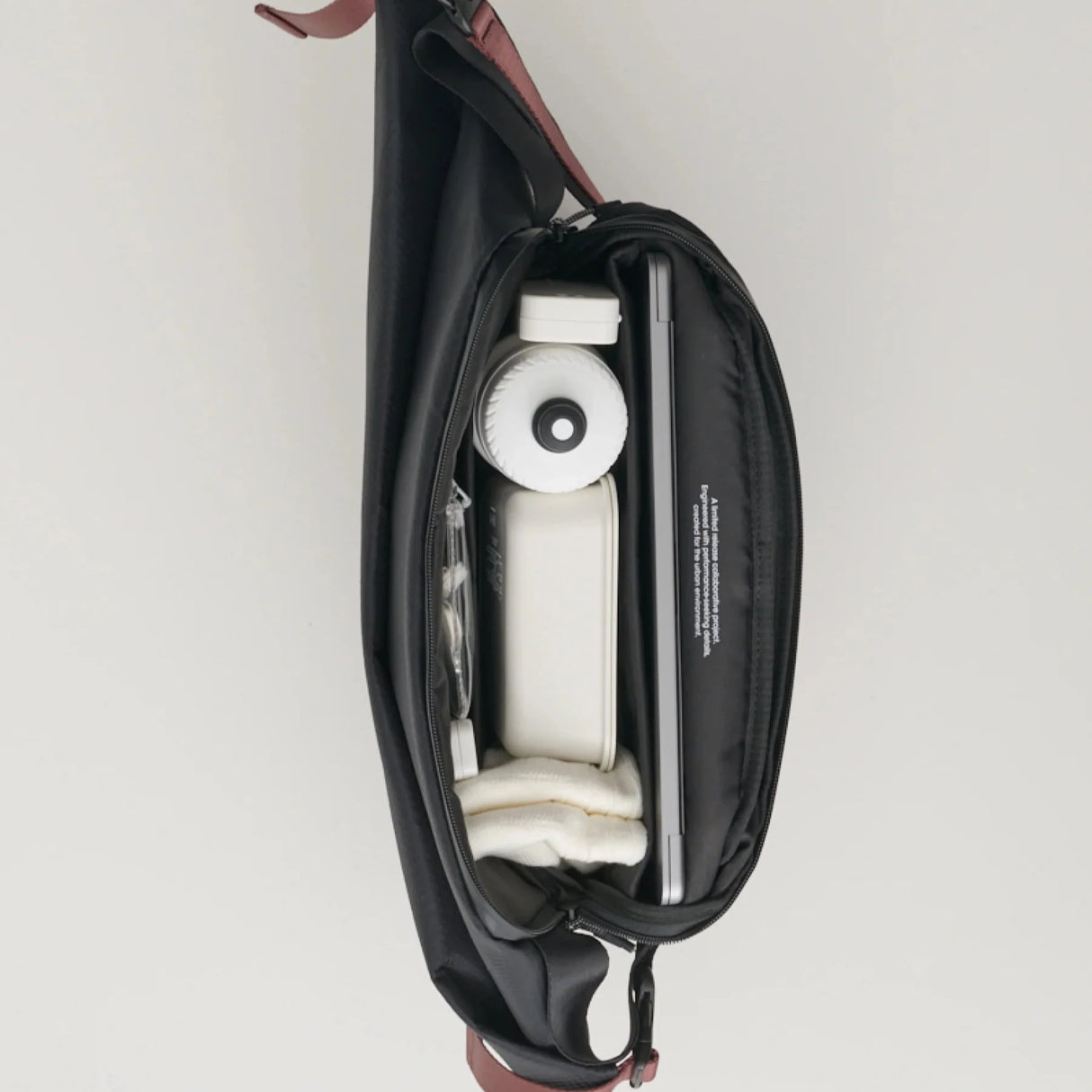 Borsa Maap x côte&ciel Isarau Messenger - Nero - P