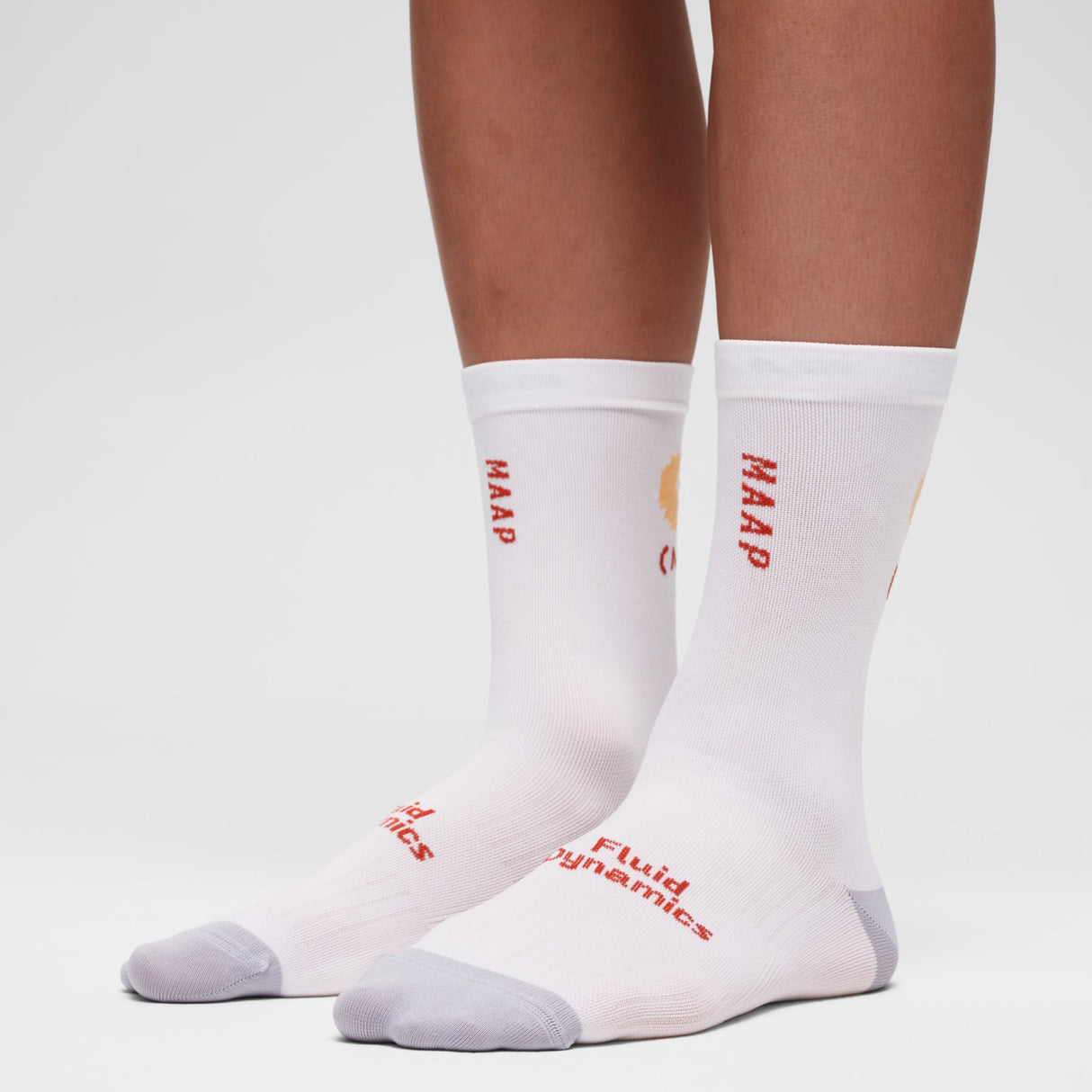 Calcetines Maap Strata Team - Blanco