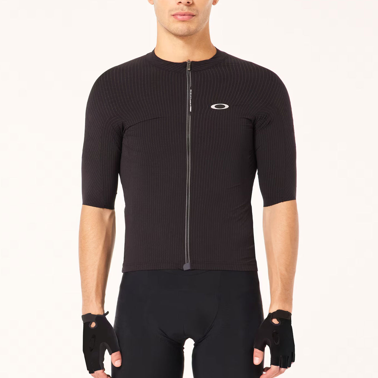 Maglia Oakley X Q36.5 Gridskin Pinstripe - Nero - P
