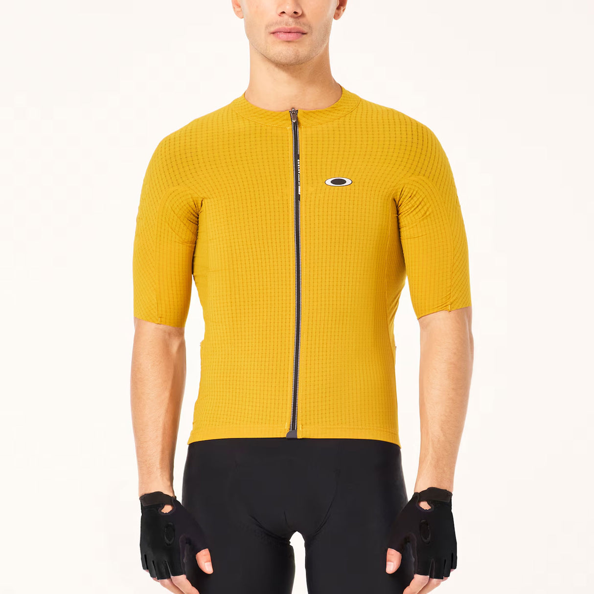 Maglia Oakley X Q36.5 Gridskin Pinstripe - Giallo - H