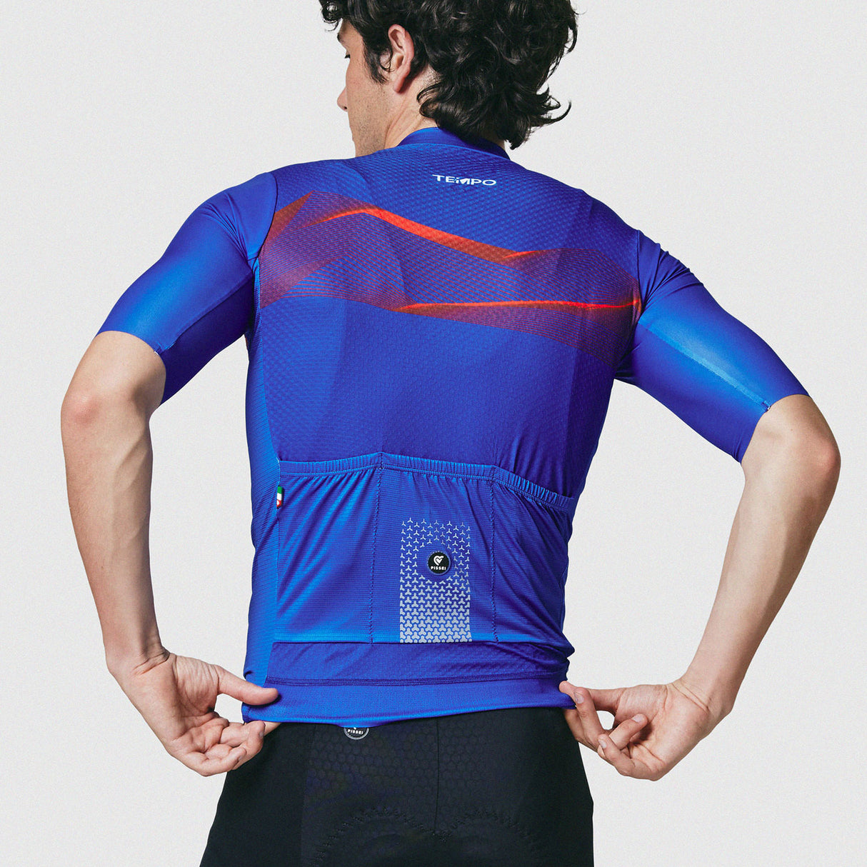 Maglia Pissei Tempo - Blu arancio - H
