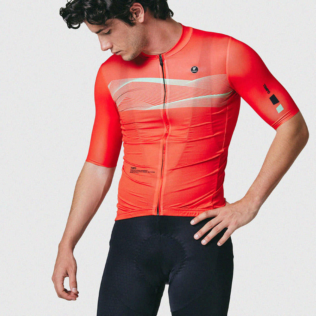 Maglia Pissei Tempo - Rosso verde - O