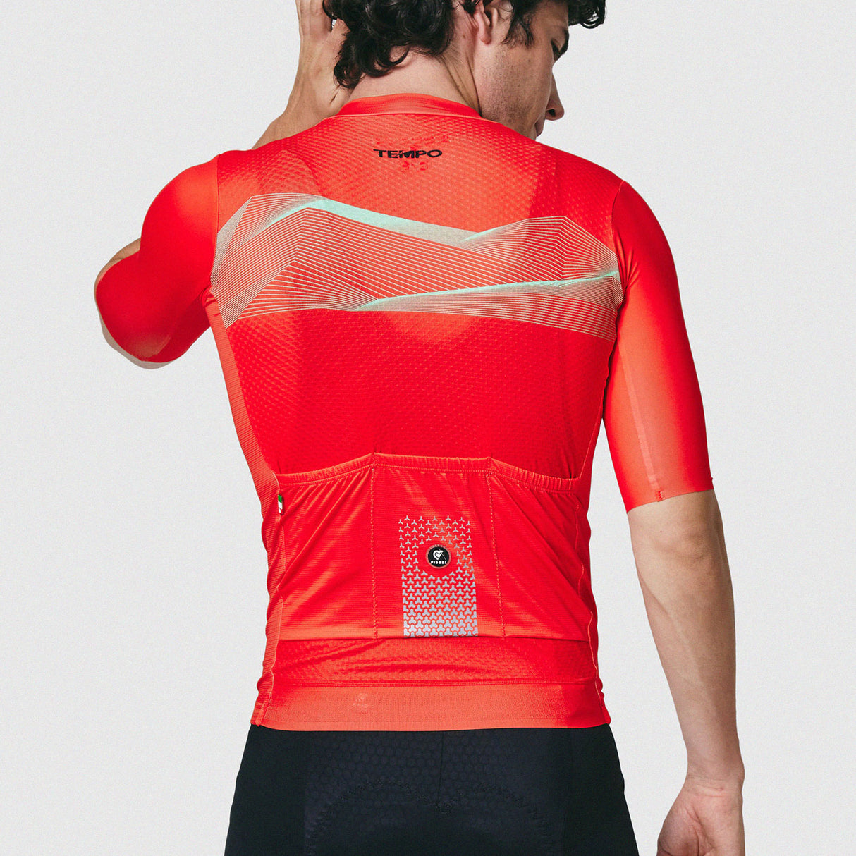 Maglia Pissei Tempo - Rosso verde - P