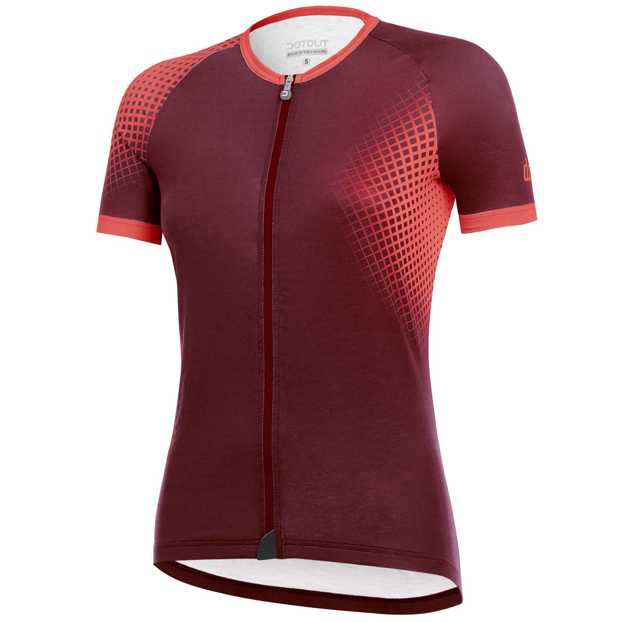 Maglia donna Dotout Square - Bordeaux - L