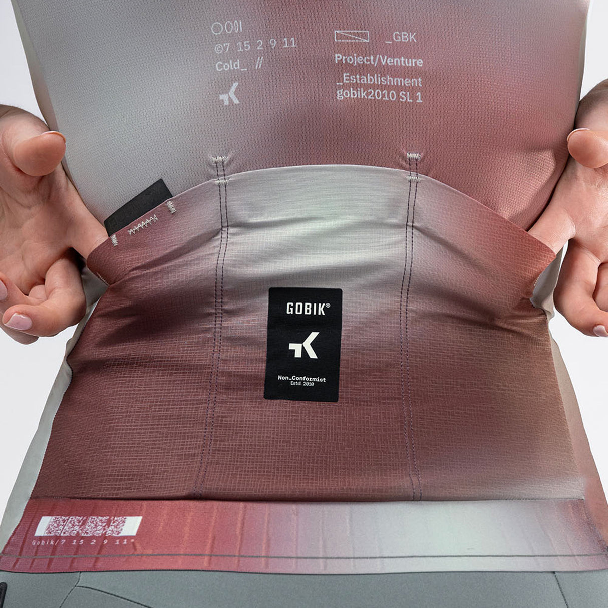 Maglia donna Gobik Attitude 2.0 Flank - Grigio