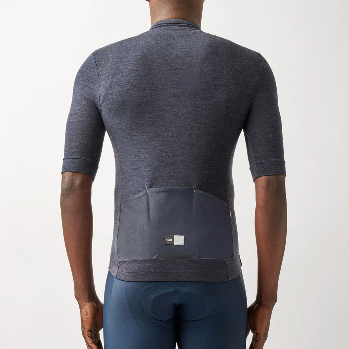Maglia Pedaled Essential Merino - Blu - B