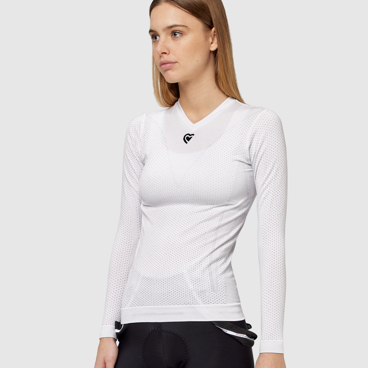 Maglia intima donna maniche lunghe Pissei Mindanao - Bianco - Q
