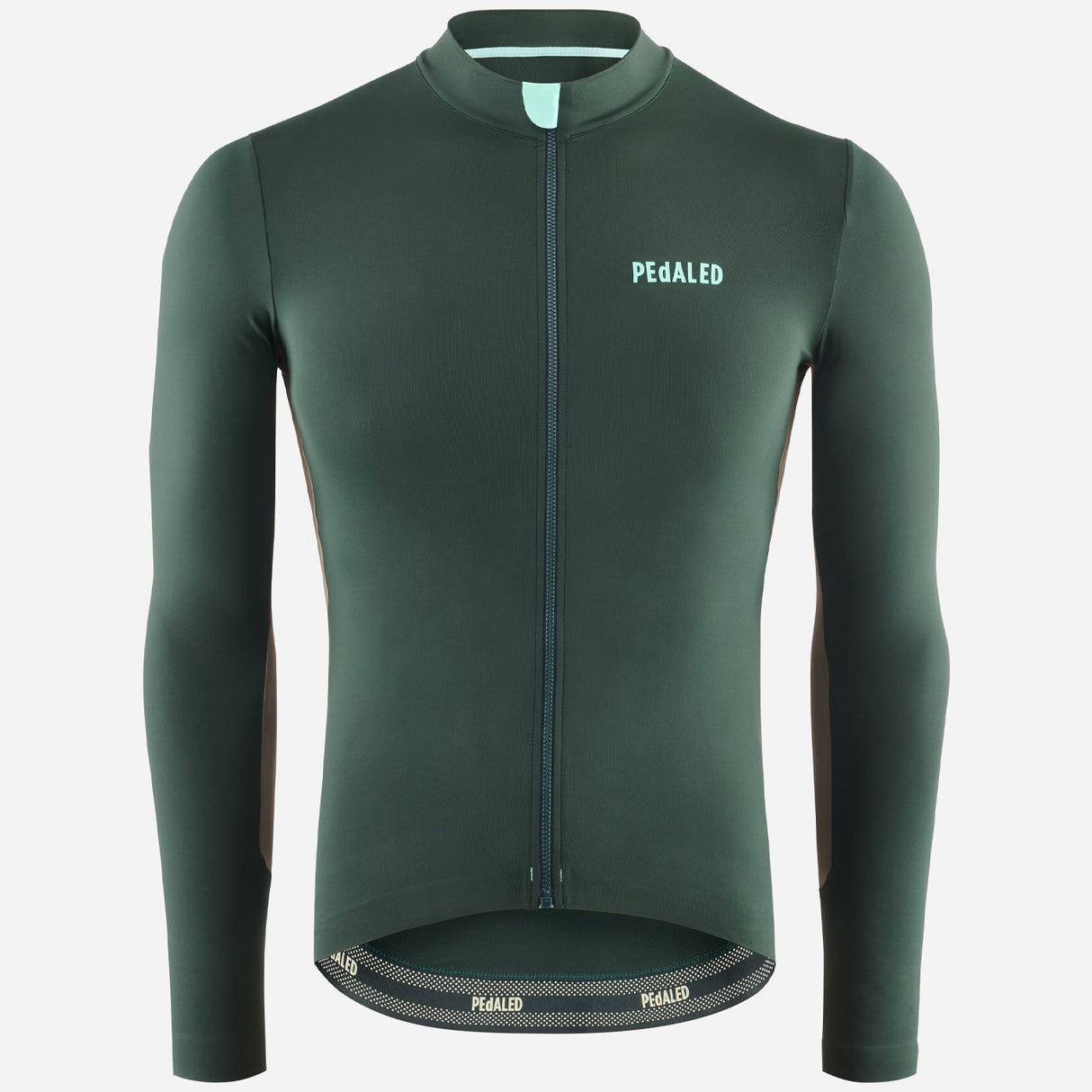 Maglia maniche lunghe Pedaled Element - Verde - D