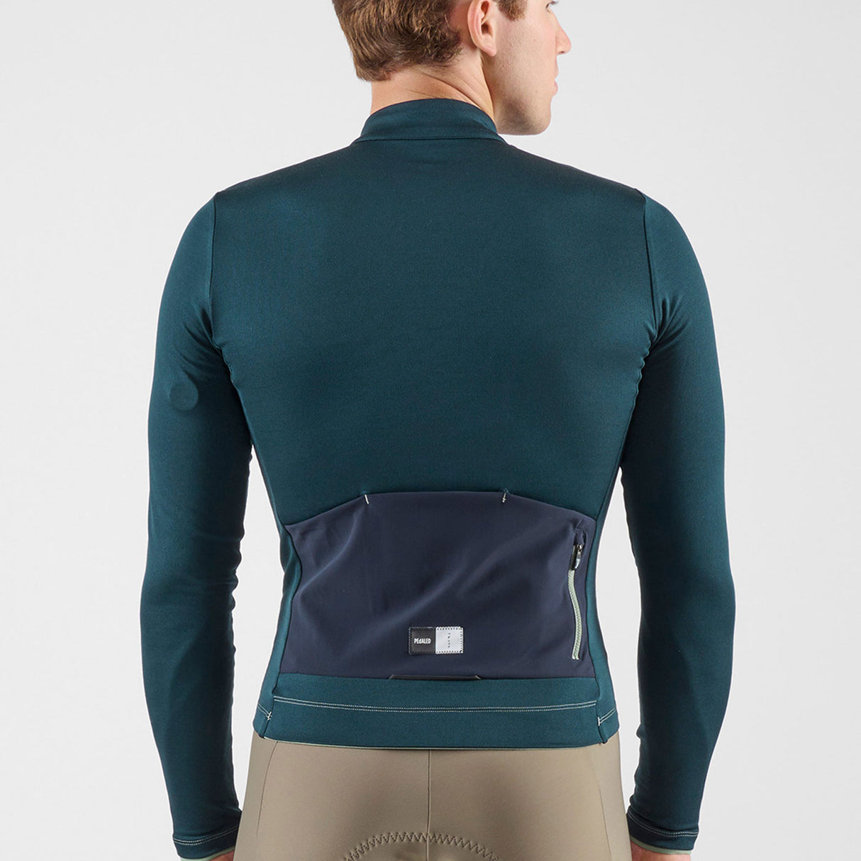 Maglia maniche lunghe Pedaled Element Merino - Blu - P