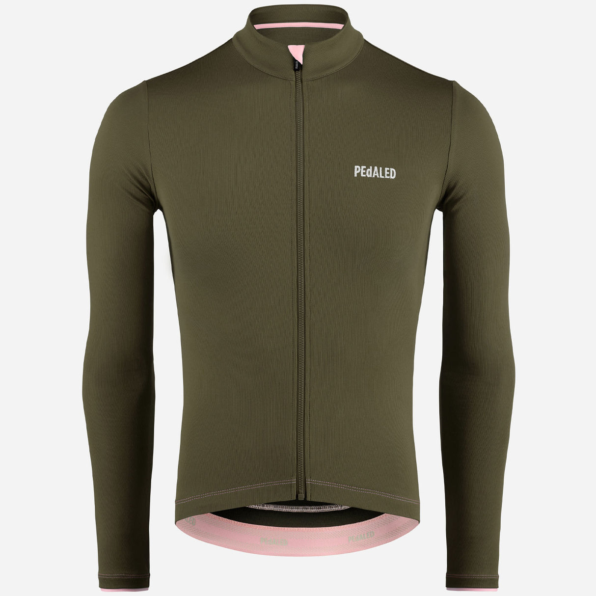 Maglia maniche lunghe Pedaled Element Merino - Verde - Q
