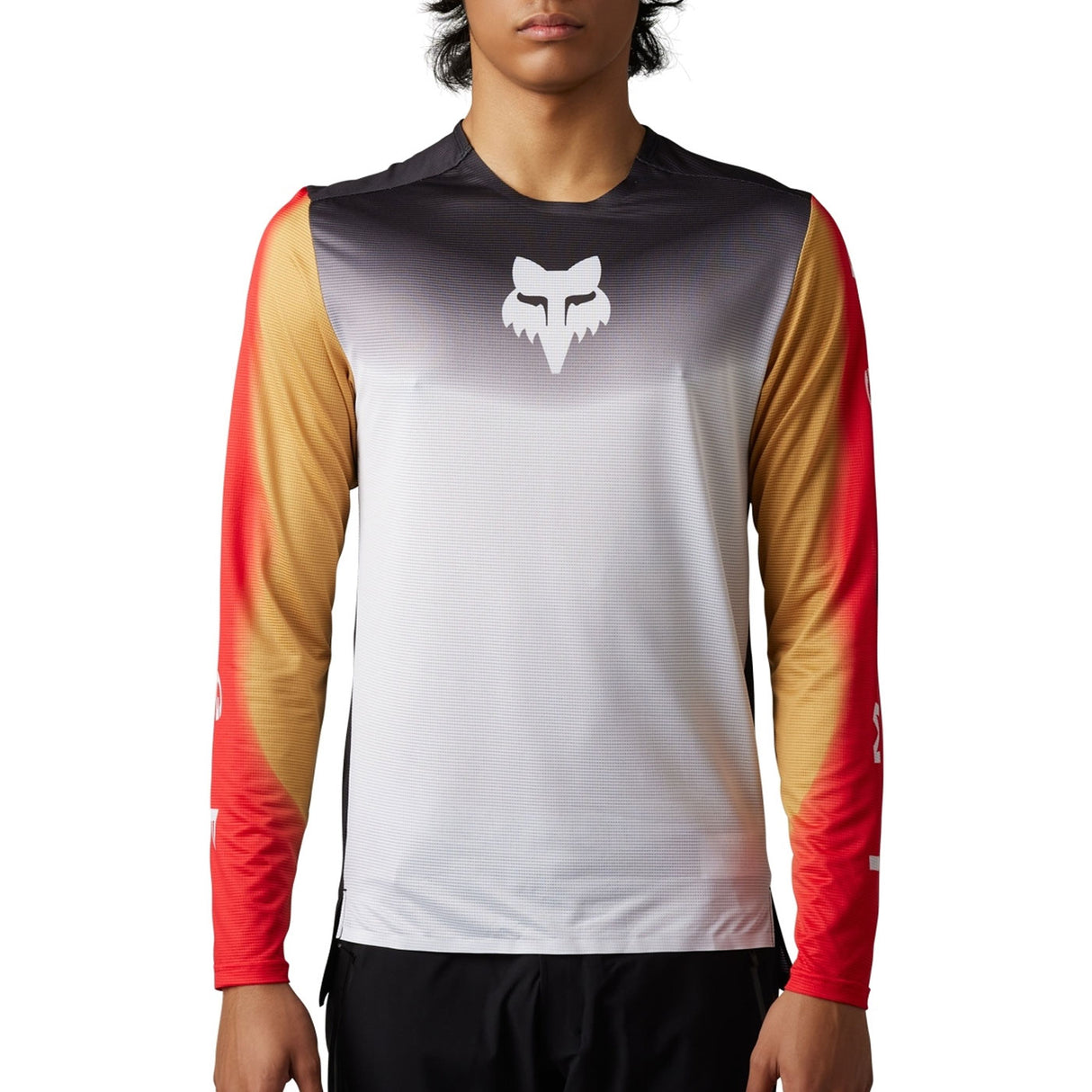 Maglia maniche lunghe Fox Flexair Novah - Grigio - G