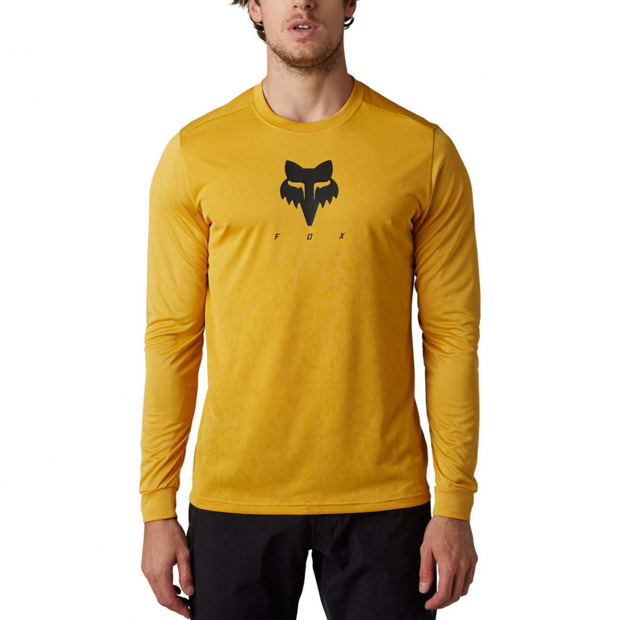Maglia maniche lunghe Fox Ranger TruDri - Giallo - O