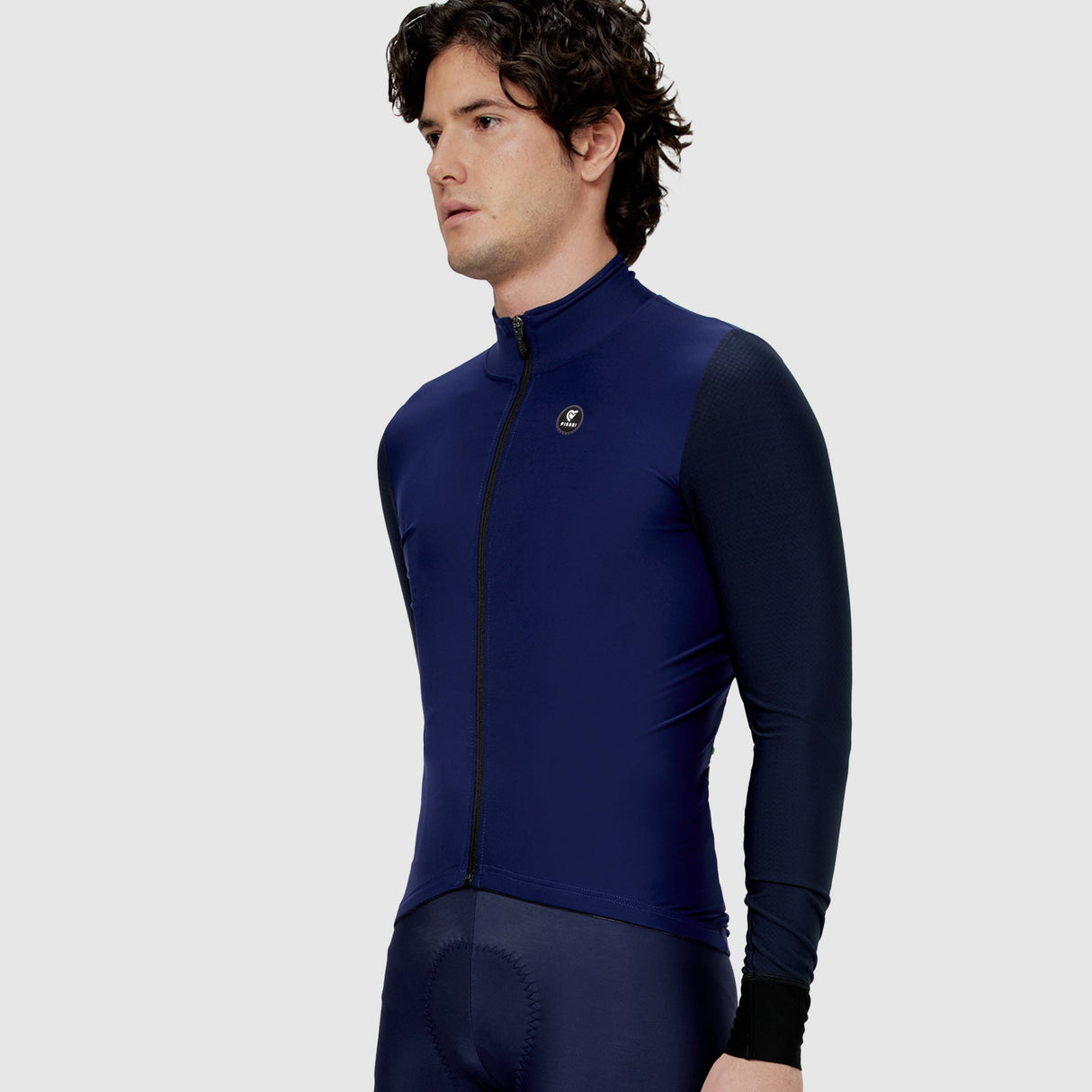 Maglia maniche lunghe Pissei Monviso - Blu - H