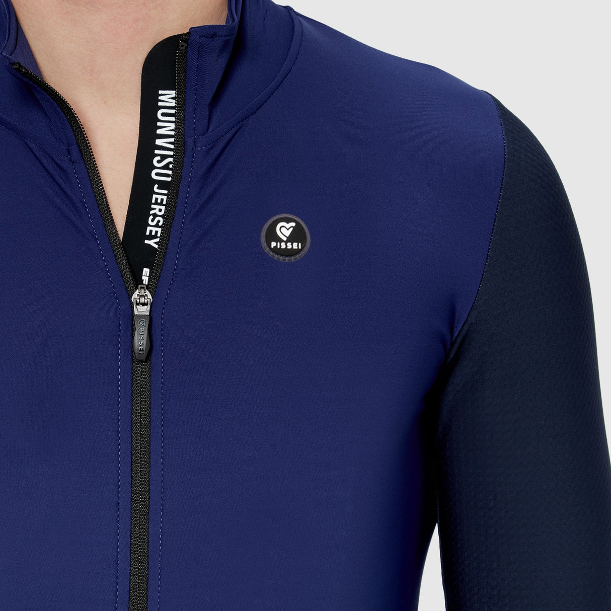 Maglia maniche lunghe Pissei Monviso - Blu - L