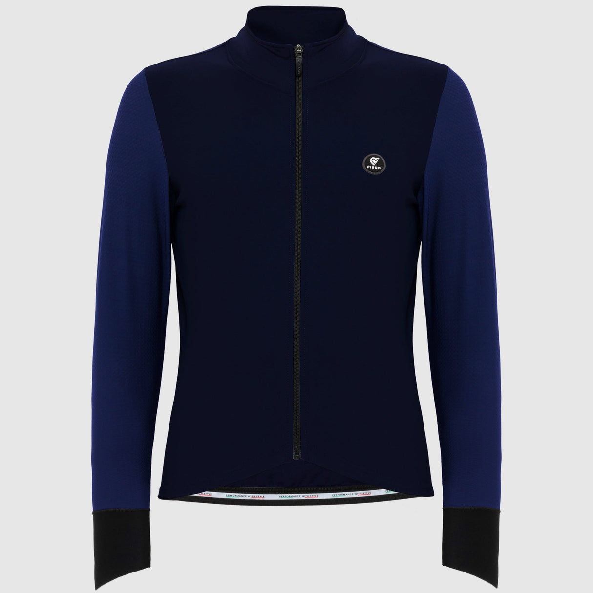 Maglia maniche lunghe Pissei Monviso - Blu scuro - G
