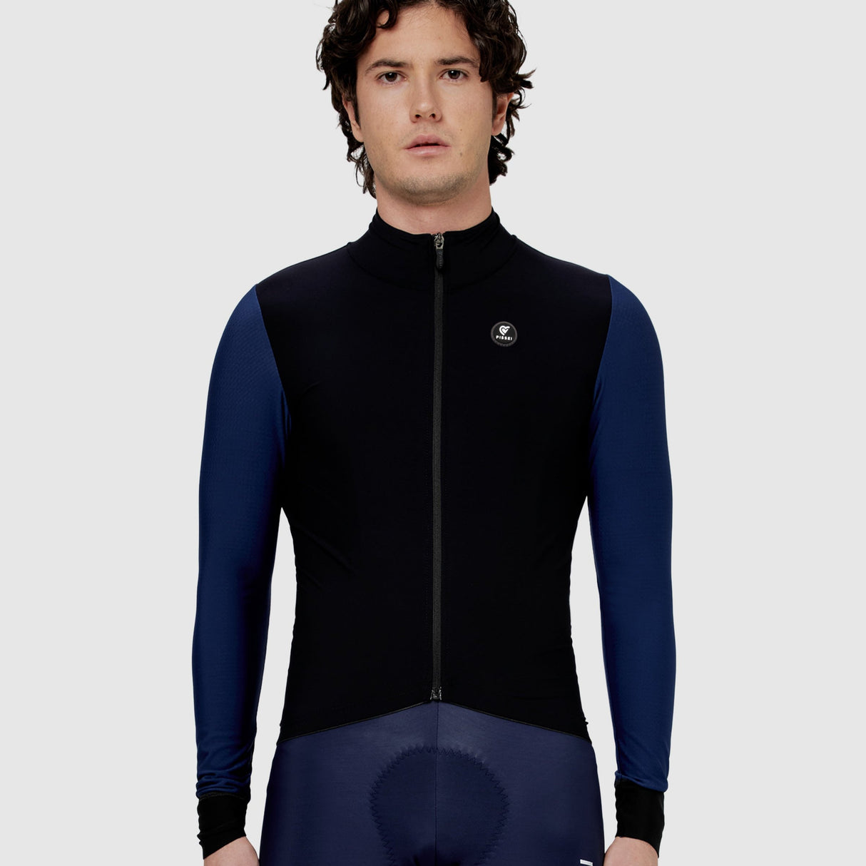 Maglia maniche lunghe Pissei Monviso - Blu scuro - H