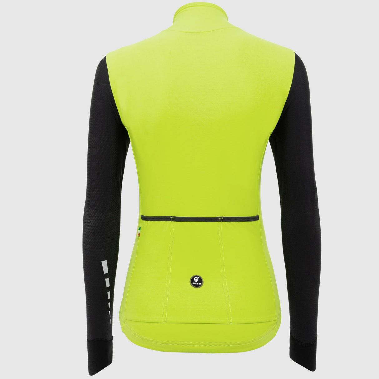 Maglia maniche lunghe donna Pissei Monviso - Lime nero - A