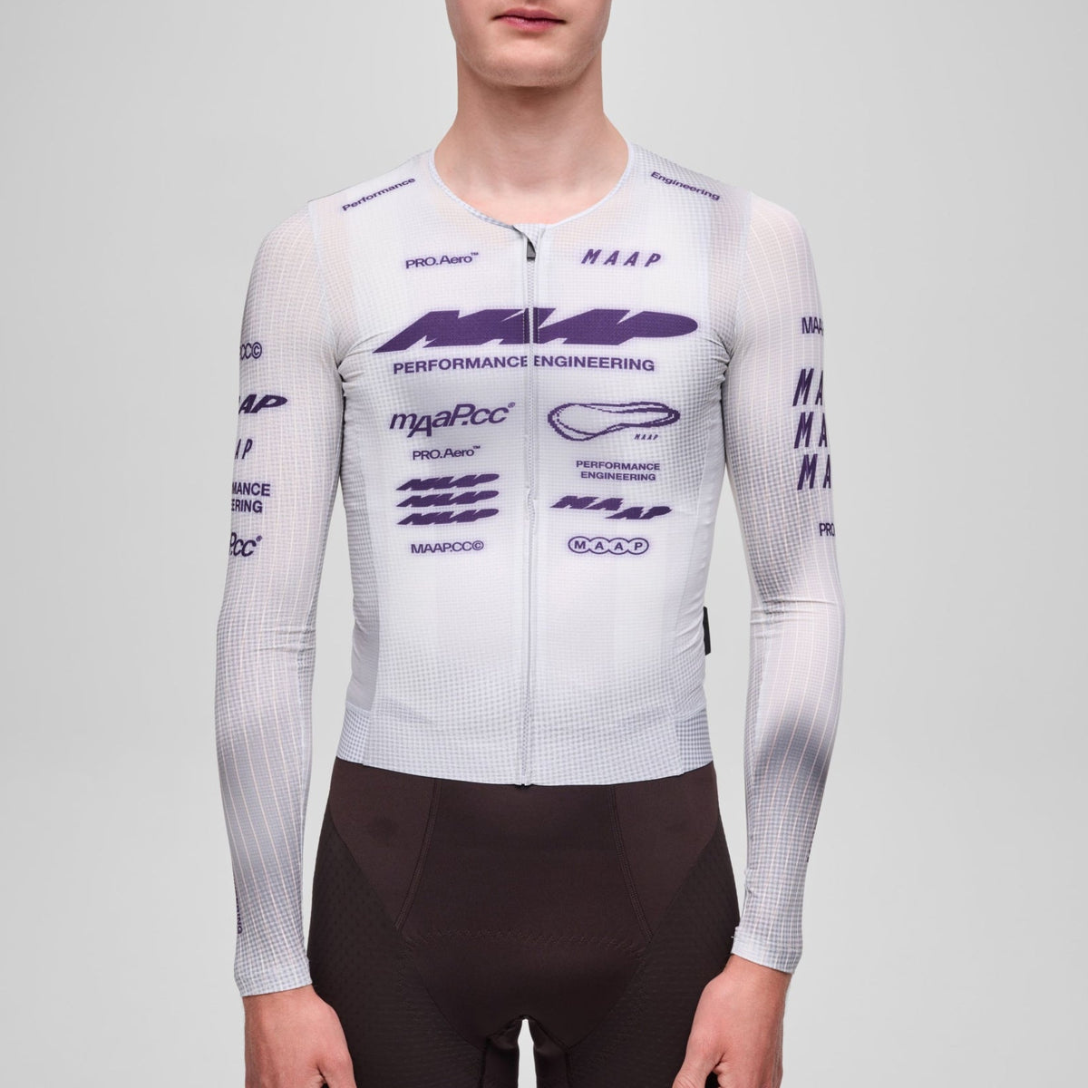 Maglia maniche lunghe Maap Beta Pro Aero - Grigio