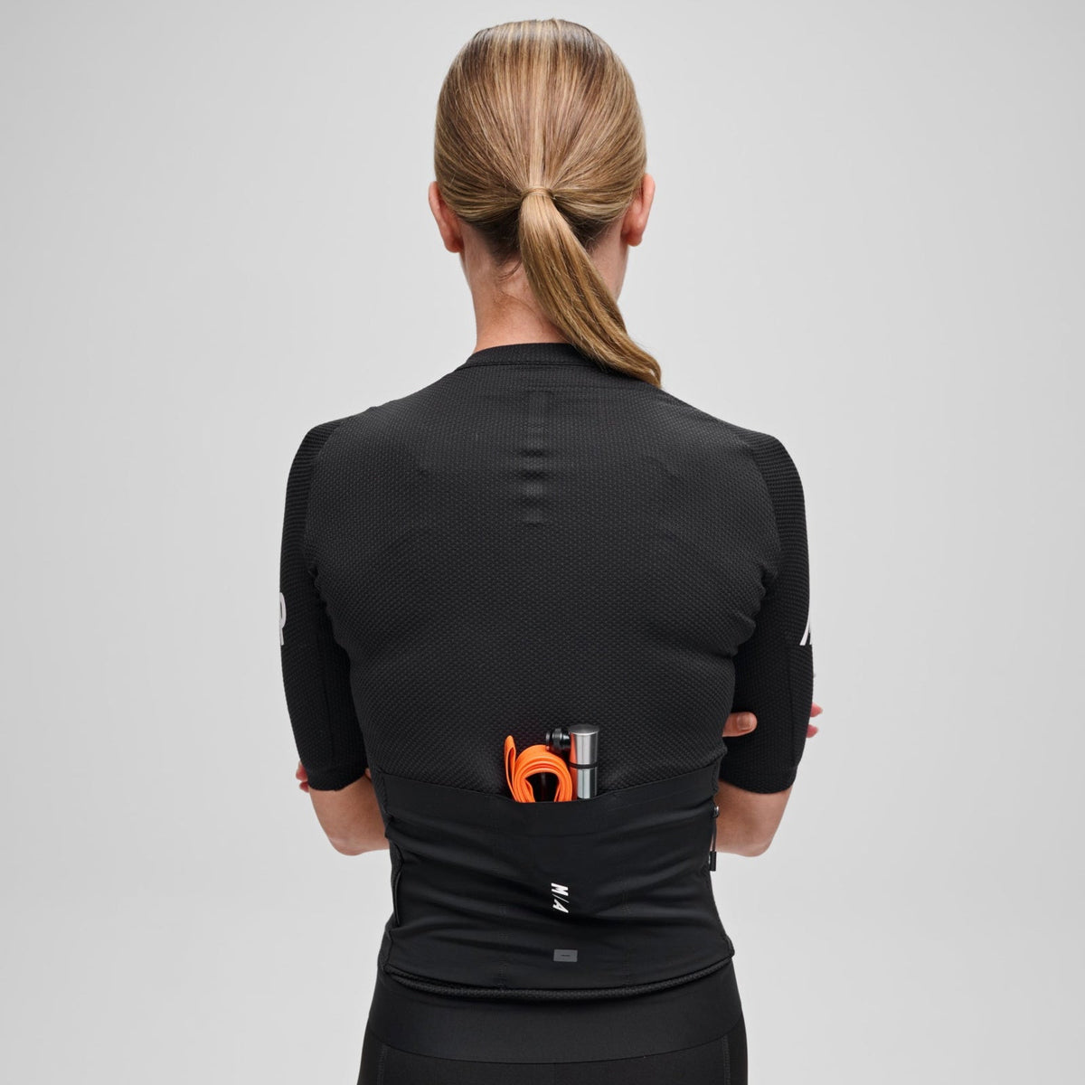 Trikot damen Maap Apex Aeon - Schwarz Weiß