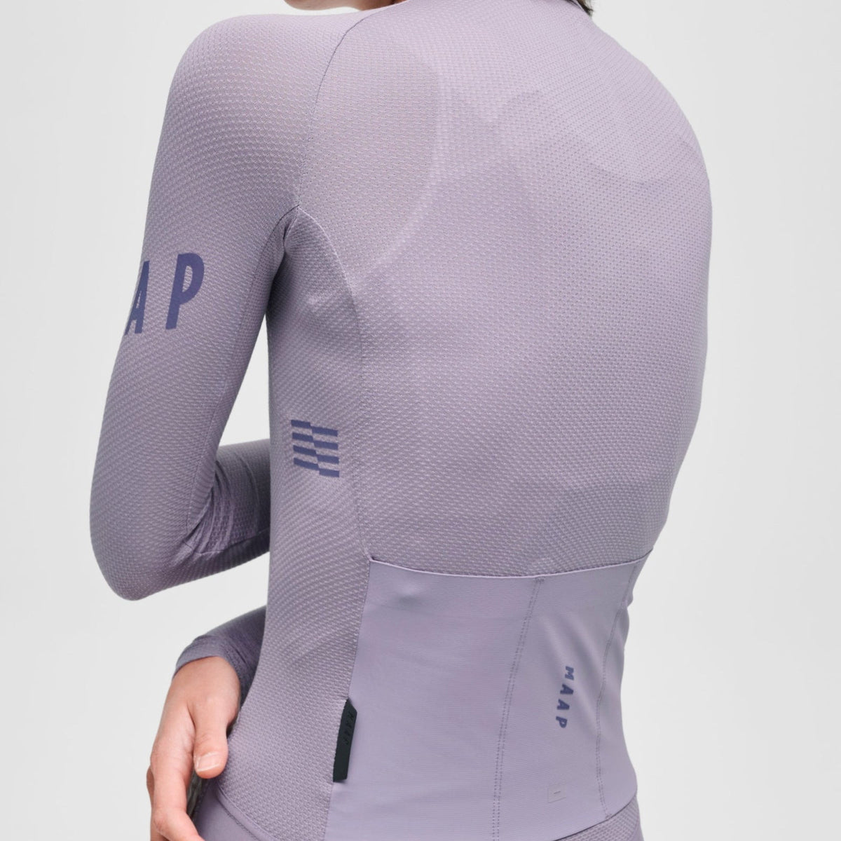 Maillot de mujer de manga larga Maap Apex Aeon - Gris lavanda