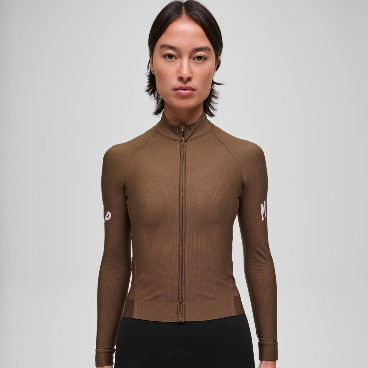 Maap Apex Aeon Thermal frau langarm trikot - Espresso