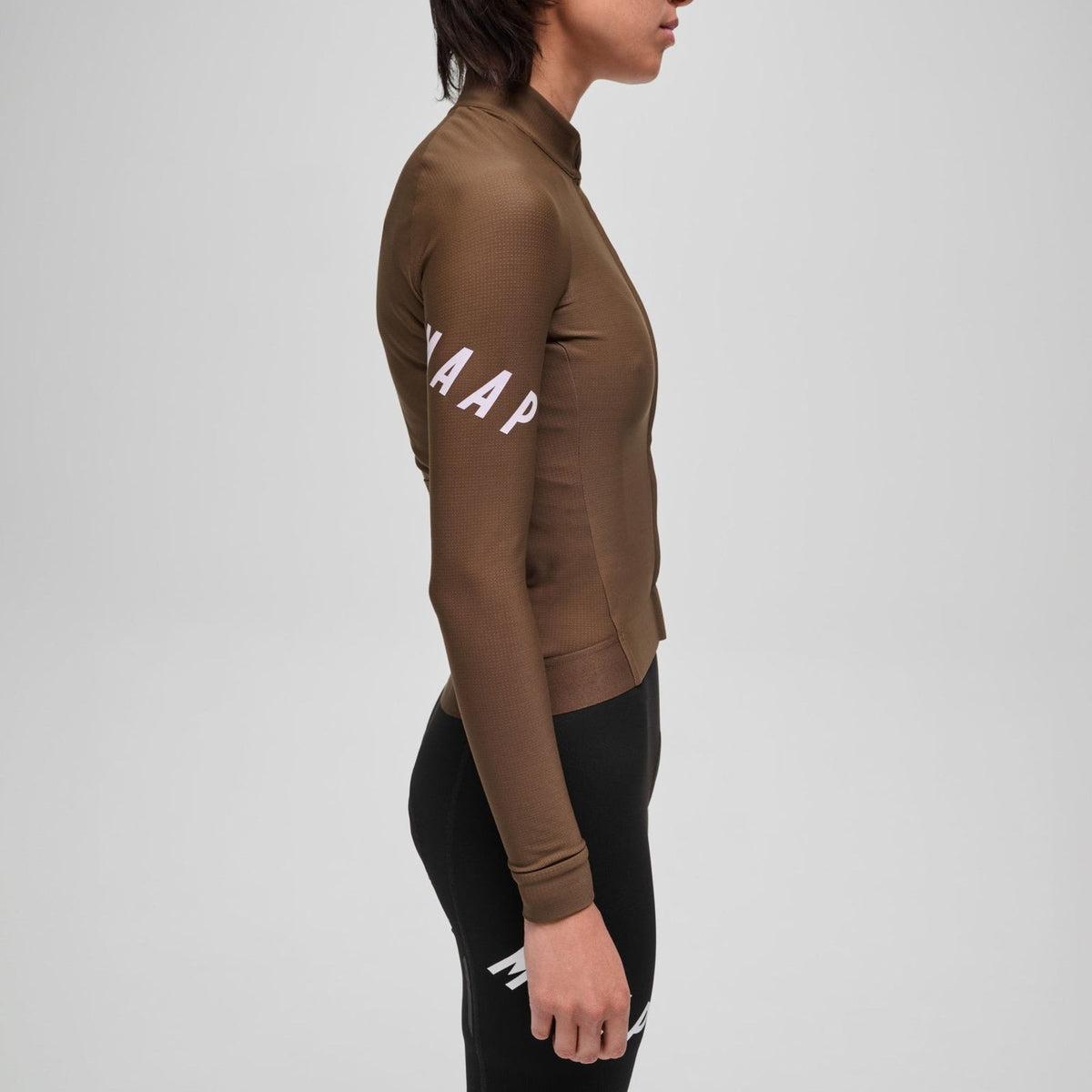 Langarmtrikot damen Maap Apex Aeon Thermal - Espresso