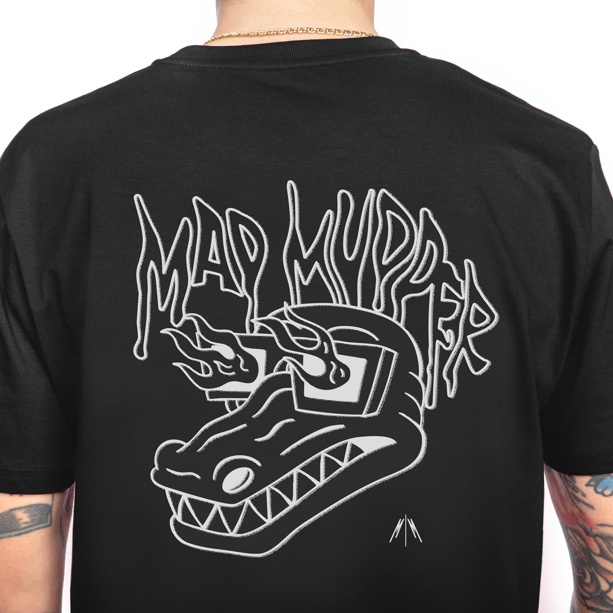 T-shirt Mad Mudder - Nero - F