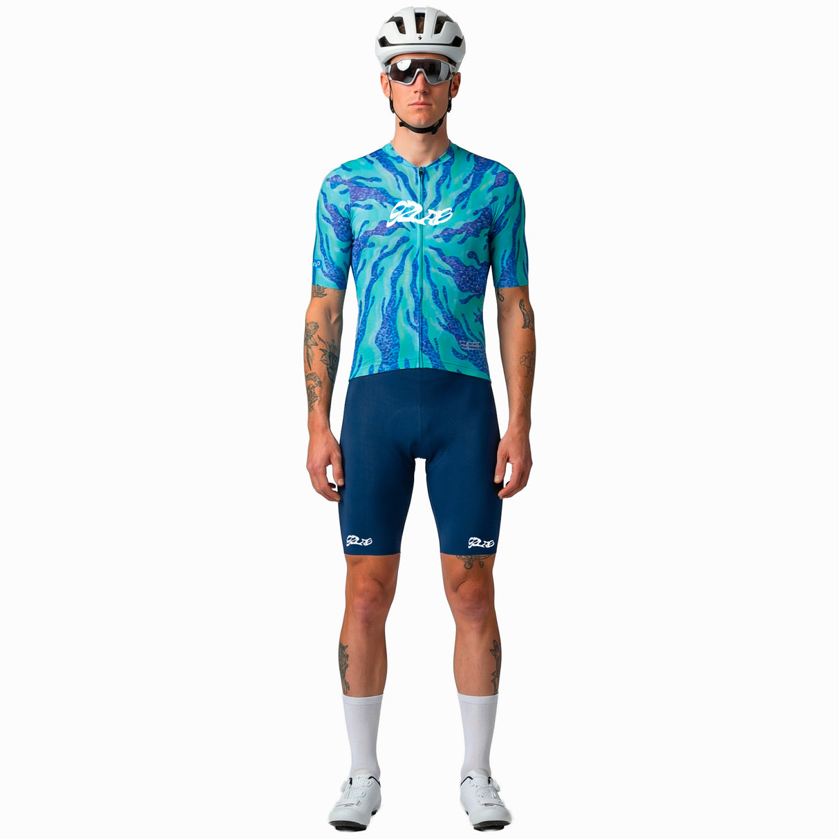 Maillot 92Lab Factory Flame - Bleu clair