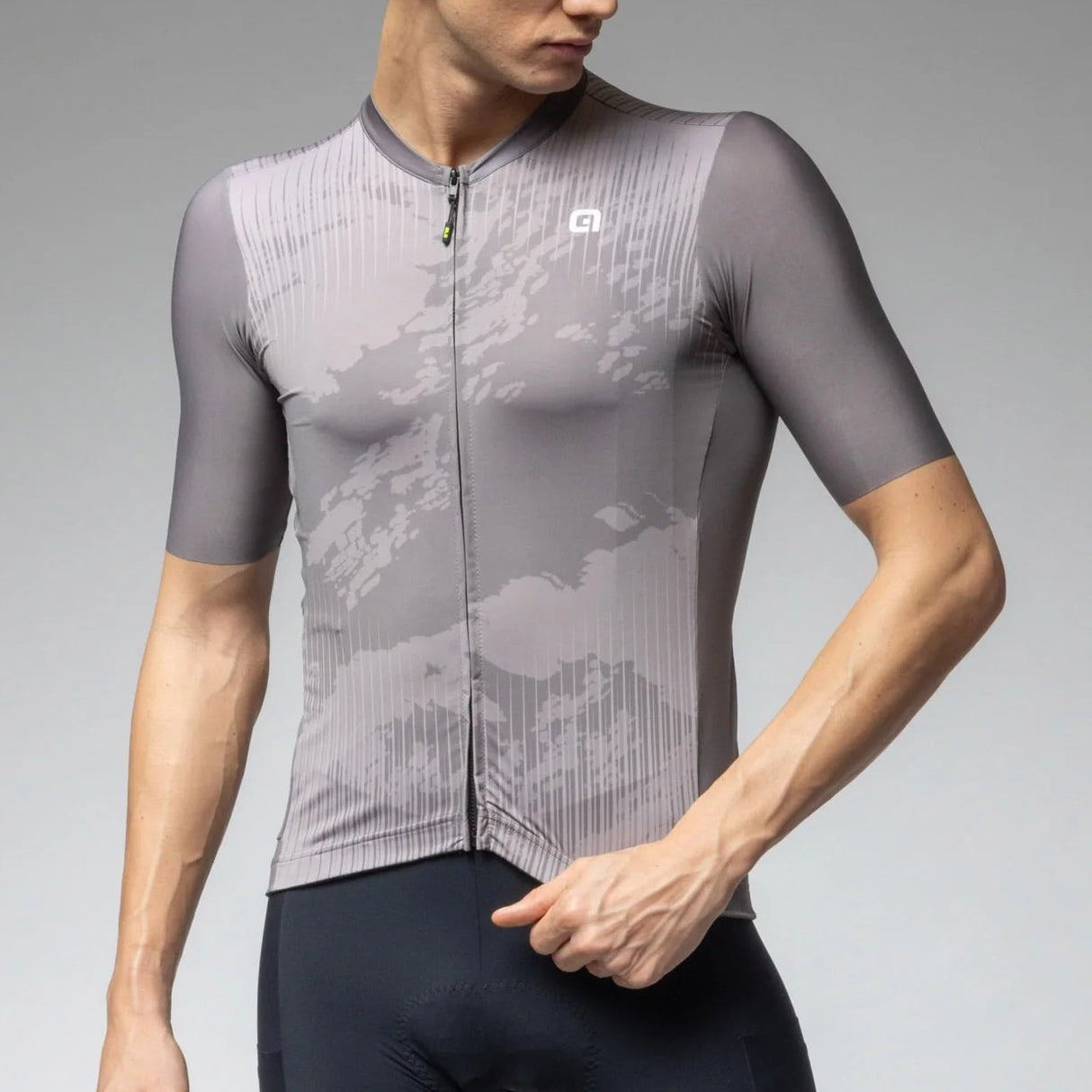 Maglia Ale Off Road Gravel Krakatoa - Grigio chiaro Ale