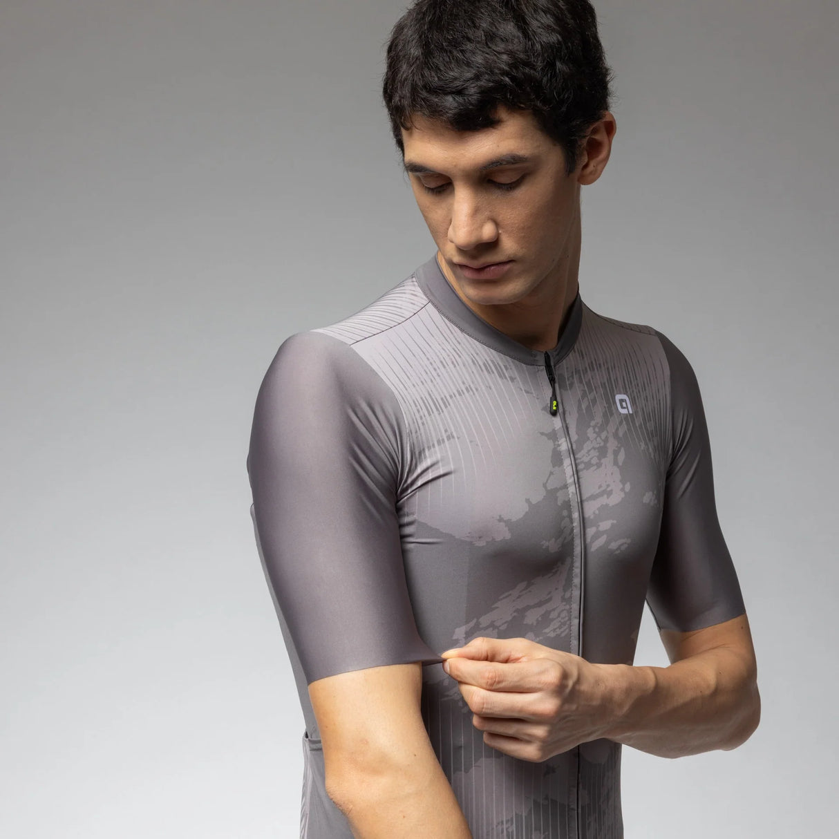 Maglia Ale Off Road Gravel Krakatoa - Grigio chiaro Ale