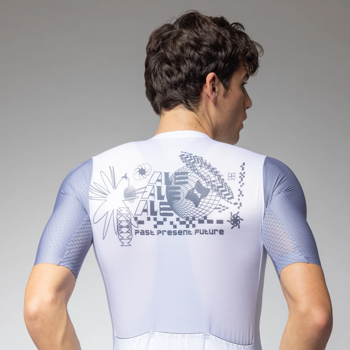 Maglia Ale PR-E Megabyte 2.0 - Bianco Ale