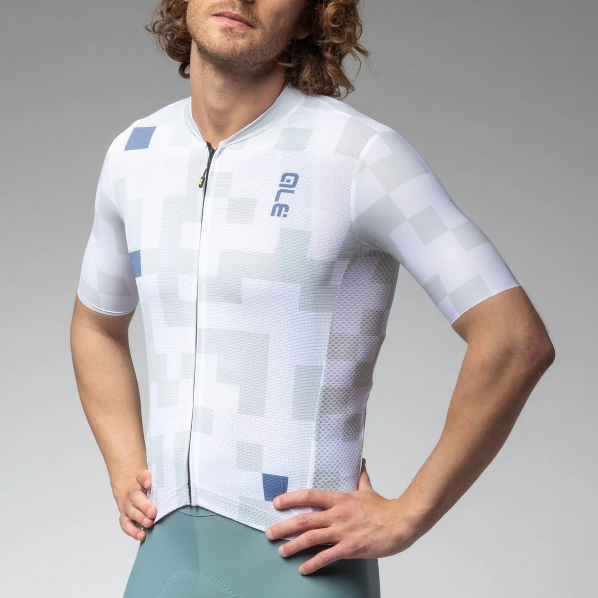 Maglia Ale Pragma Pixel - Bianco Ale