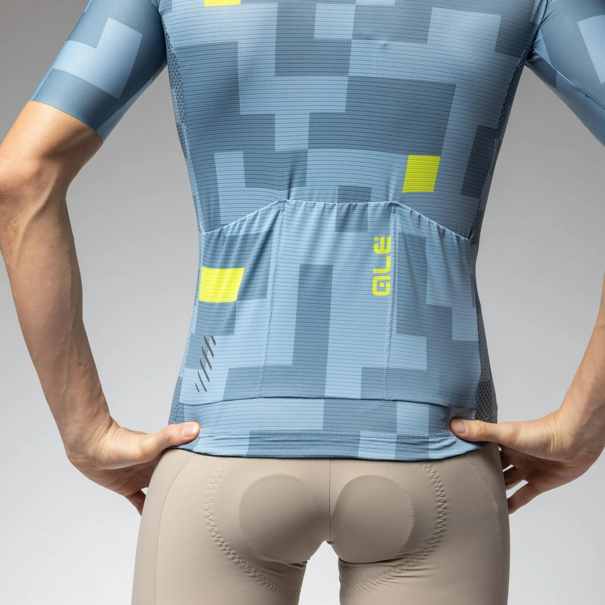 Maglia Ale Pragma Pixel - Grigio Ale