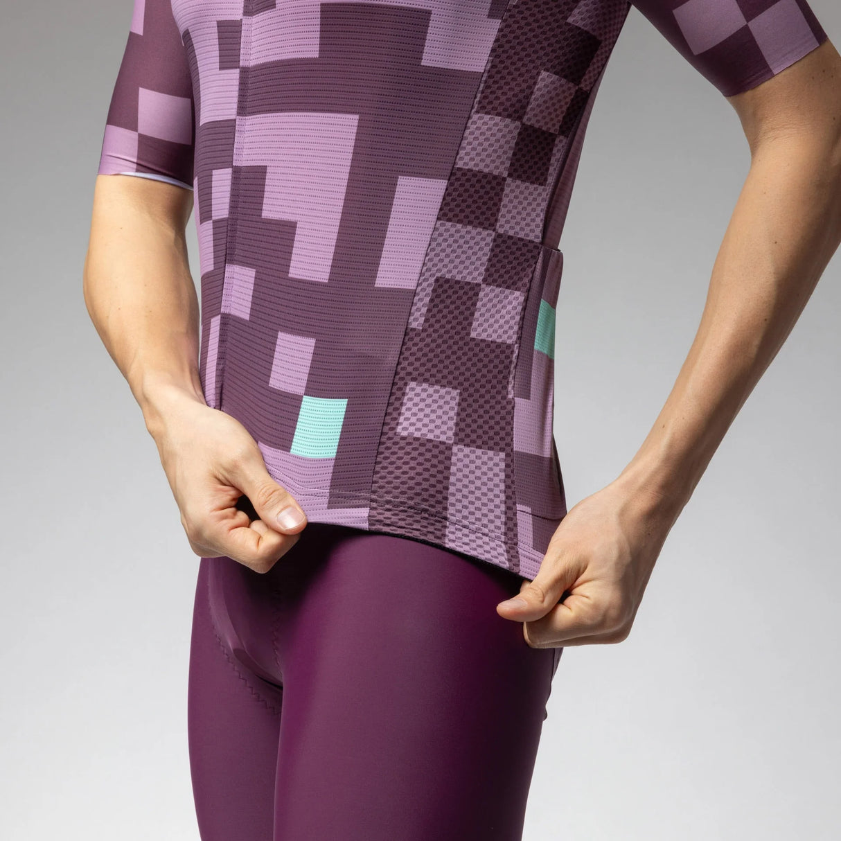 Maglia Ale Pragma Pixel - Viola Ale