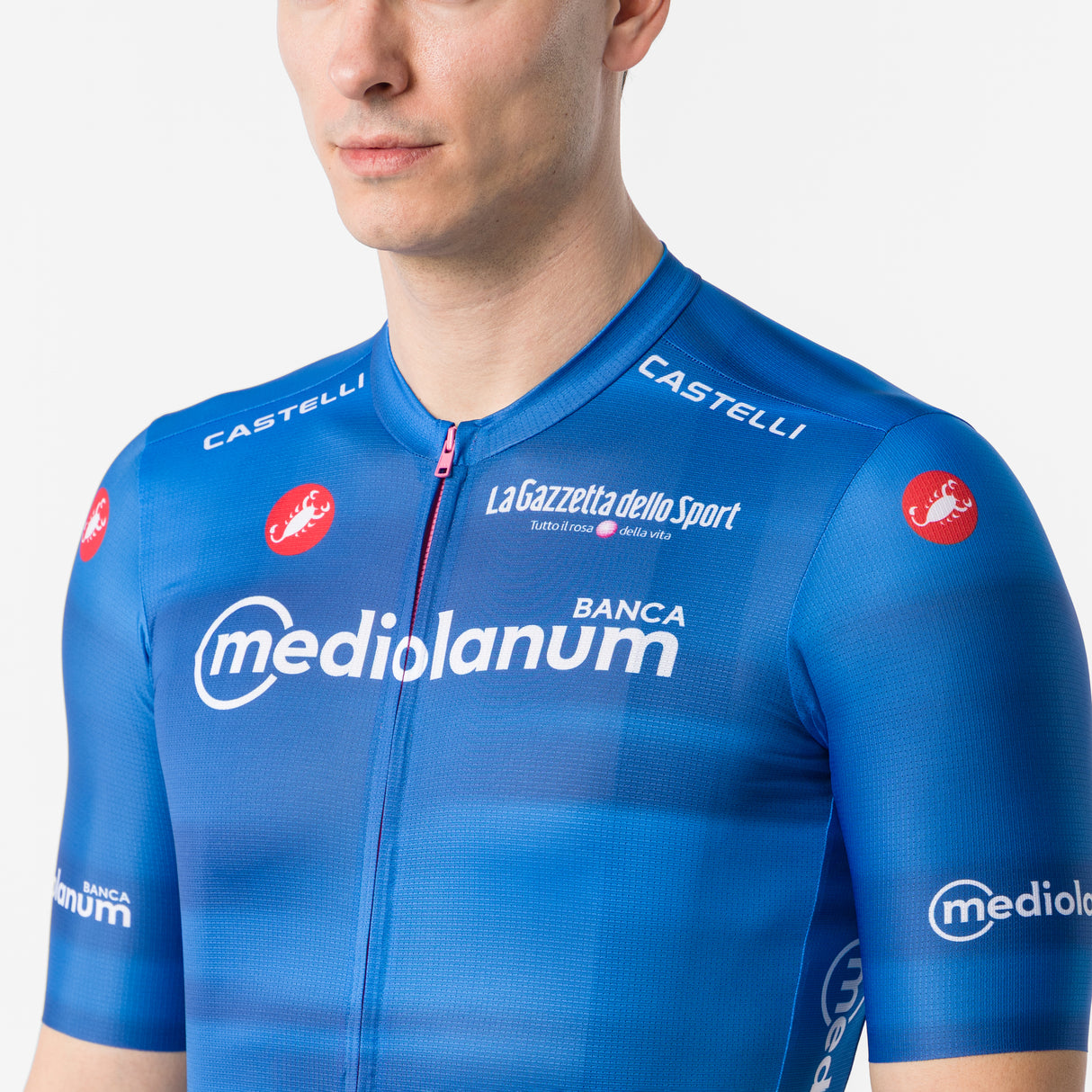 Maglia Azzurra Giro d'Italia 2026 Competizione 4 Castelli