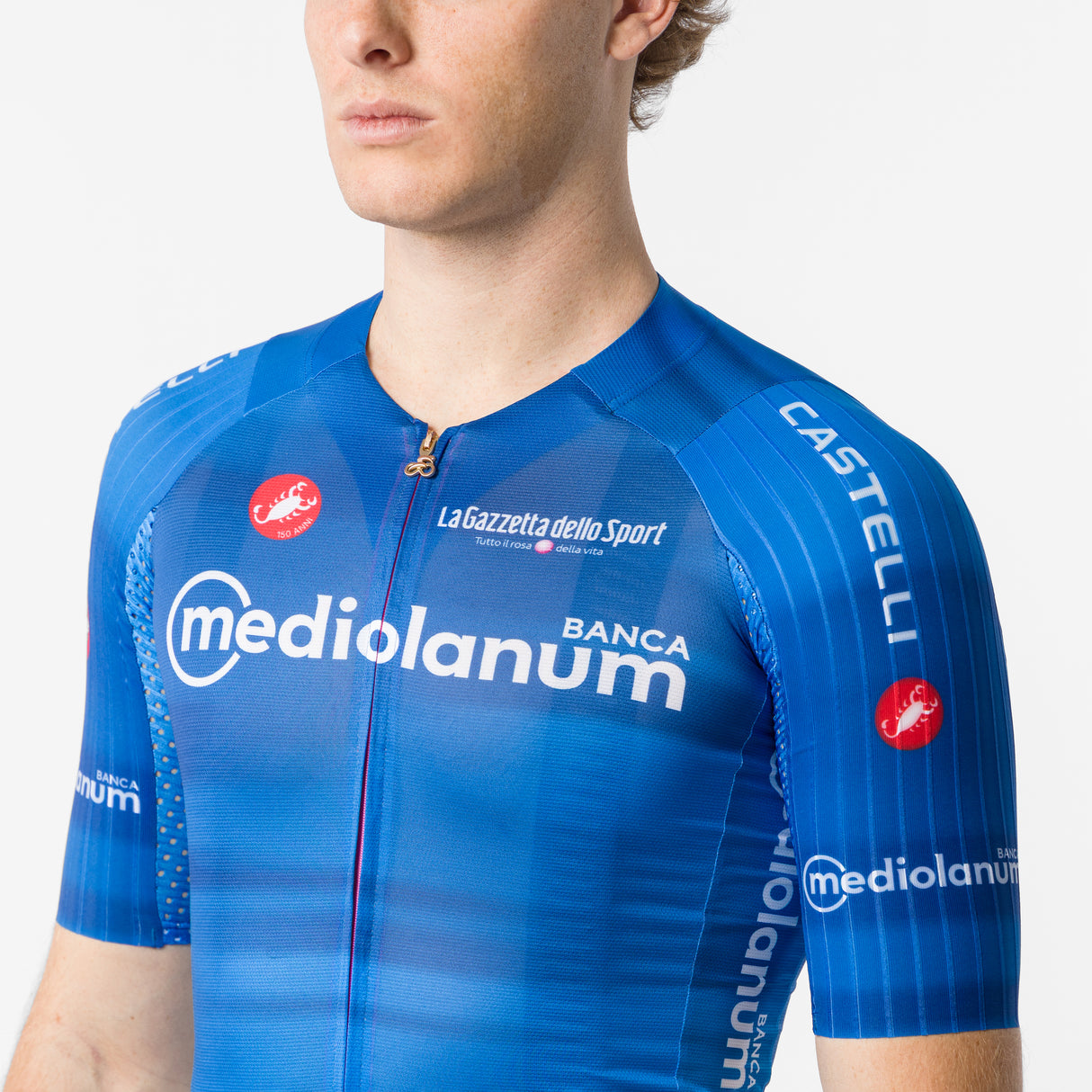 Maglia Azzurra Giro d'Italia 2026 Race 8S Castelli