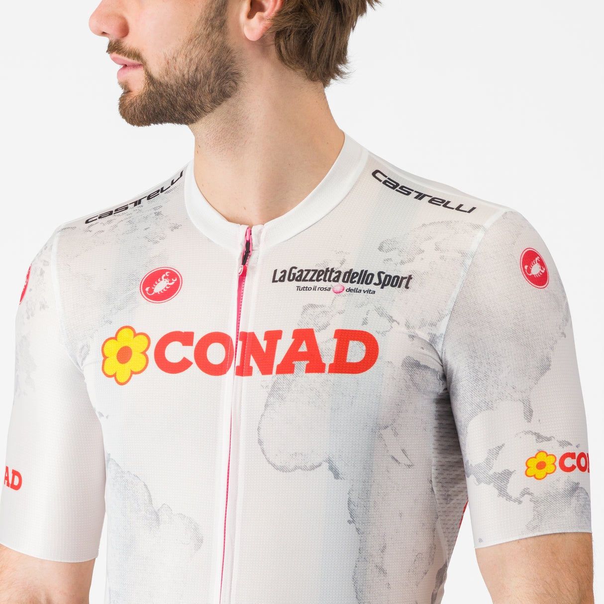 Maillot Blanco Giro d'Italia 2025 Competizione 3