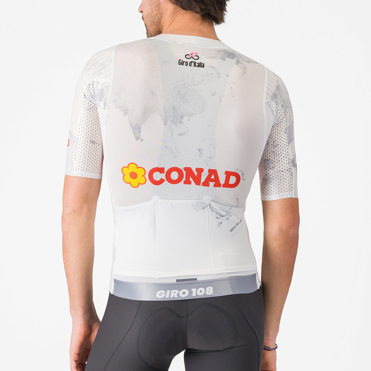 Maglia Bianca Giro d'Italia 2025 Race 8S Castelli