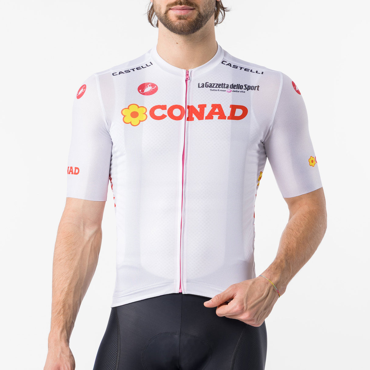 Maglia Bianca Giro d'Italia 2026 Competizione 4 Castelli