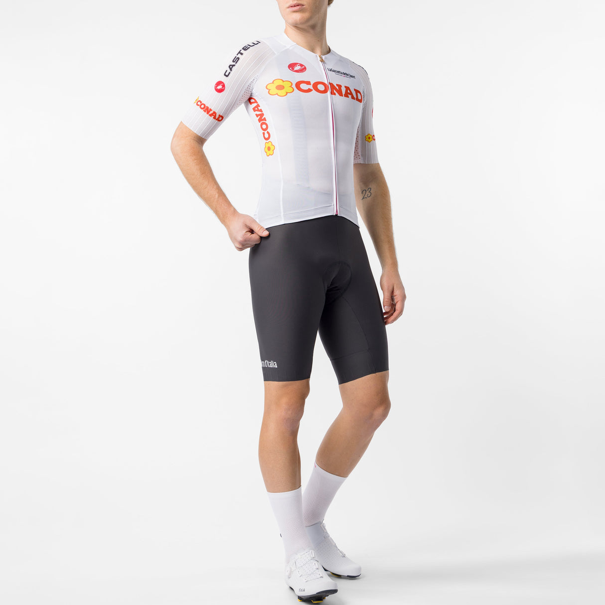 Maglia Bianca Giro d'Italia 2026 Race 8S Castelli